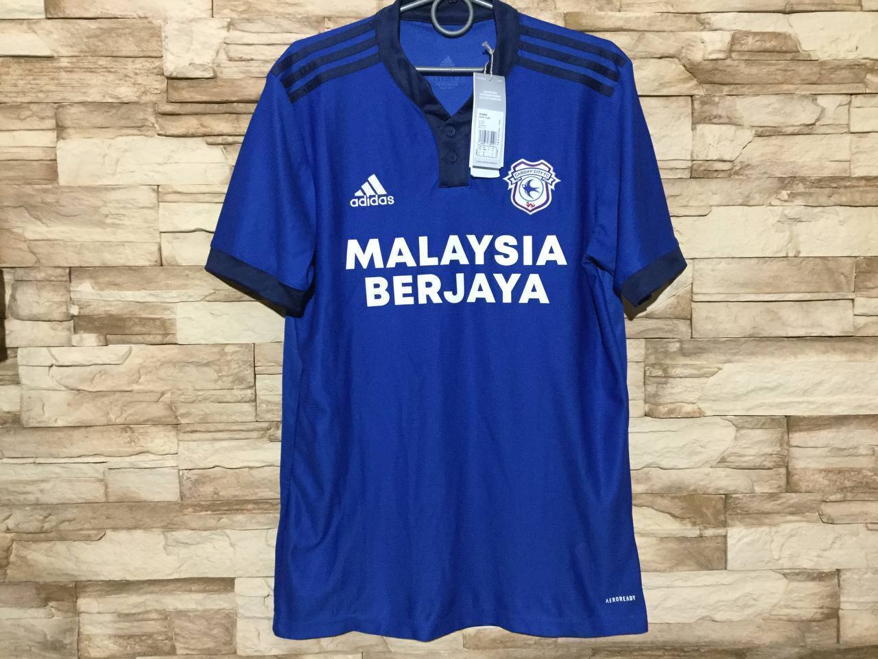 Football shirt soccer FC Cardiff City Bluebirds Home 2018/2019 Adidas  Jersey M