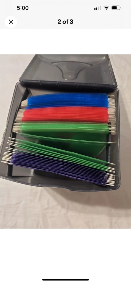 Atlantic File Organizer CD Soporte DVD 80 Foto 3 de 4