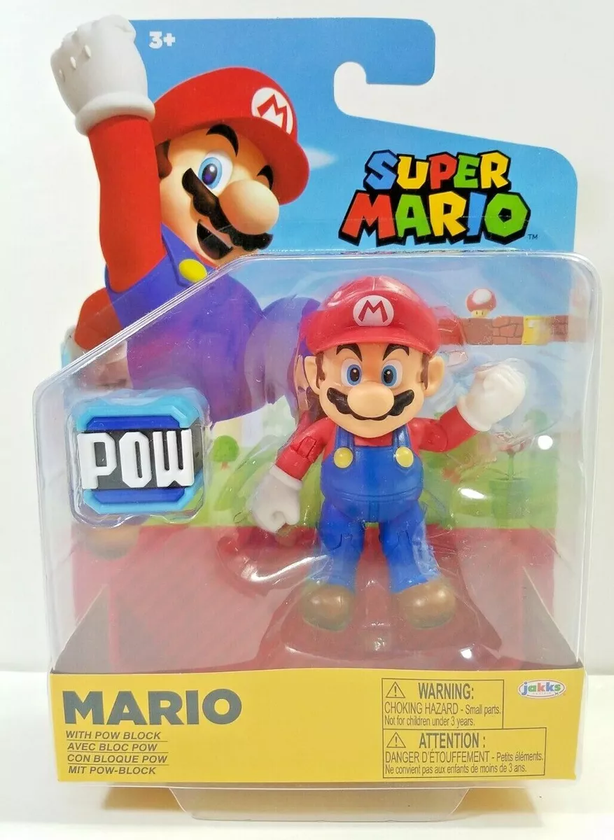 Super Mario Bowser Jr. 4-Inch Action Figure with Bob-Omb Accessory,  Poseable Articulated Collectible Toys, Perfect for Kids & Collectors Alike!  For