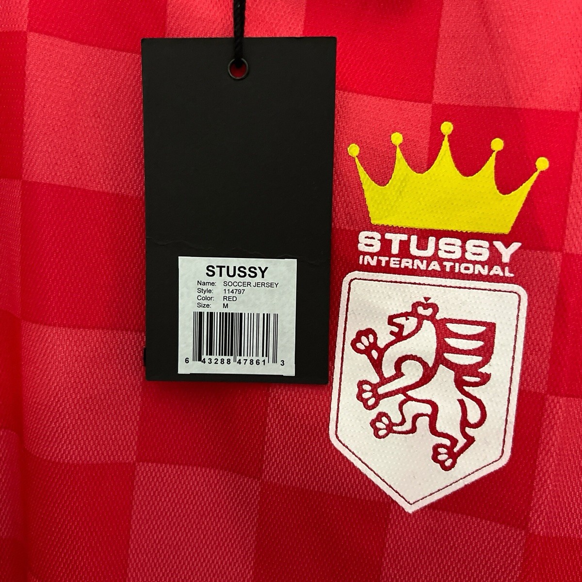 Stussy Soccer Jersey sz Medium | eBay