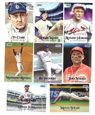 2019 TOPPS STADIUM CLUB BASE ( RC's, STARS, HOF) - WHO DO YOU NEED!!
