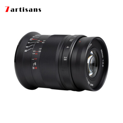 7artisans 60mm II Macro Manual Focus Lens for Sony E A9II A7C