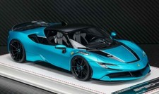 Ferrari Sf90 Stradale Novitec Metallic Blue Davis Giovanni 118 Scale Ferrari Sf90 Stradale Novitec Metallic Blue Davis Giovanni 118 Scale