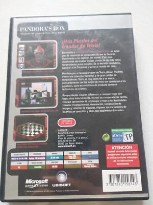 パタリロ！ SPECIAL PRICE DVD-BOX Pandora´S Boite 350 Puzzles Alexe Pajitnov Ubisoft - juego para PC