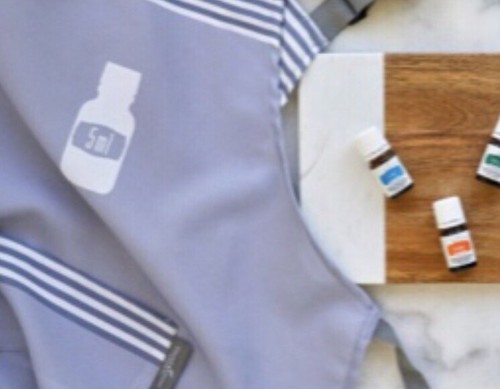 Young Living Essential Oils Mommy & Me Apron 2pc Set Adult Kid One Size Gift Set - Picture 2 of 6