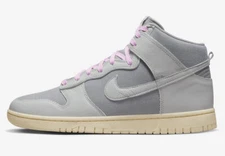 Nike Dunk High Certified Fresh Light Smoke Grey Pink Foam DQ8800-001 Mens New