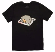 Pusheen The Cat PIZZA BOX PUSHEEN EATING PIZZA T-Shirt NWT Licensed & Official