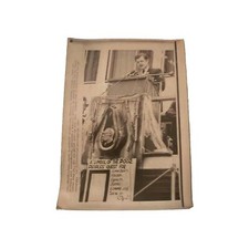 1969 1 YEAR MEMORIAL PHOTO MARTIN LUTHER KING MEMPHIS EDWARD KENNEDY BLACK HERO