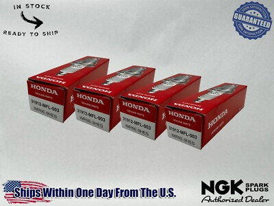 #ad NGK Genuine OEM Authentic Spark Plugs IMR9E 9HES Honda 31912 MFL 003 4 PACK $64.90