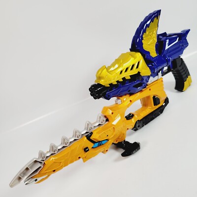 Power Rangers Dino Fury Ryusoulger DX Gold Mosa Blade Blaster