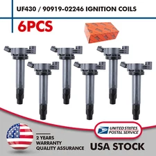 6PC Ignition coil For Toyota Highlander Sienna Camry Lexus RX330 V6 3.3L UF430
