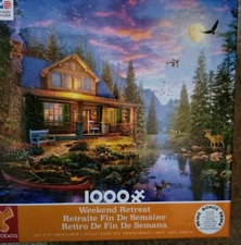 Ceaco -1000 pc Jigsaw Puzzle- Weekend Retreat 