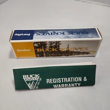 Vtg Y2K Buck Knives Empty Retail Box Only For 0503-st-0