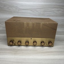 David Bogen Db20df Tube Amplifier For Parts Only