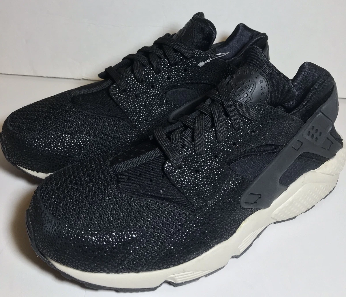 NEW NIKE AIR HUARACHE RUN PA STINGRAY MENS Sz 9 BLACK SEA GLASS