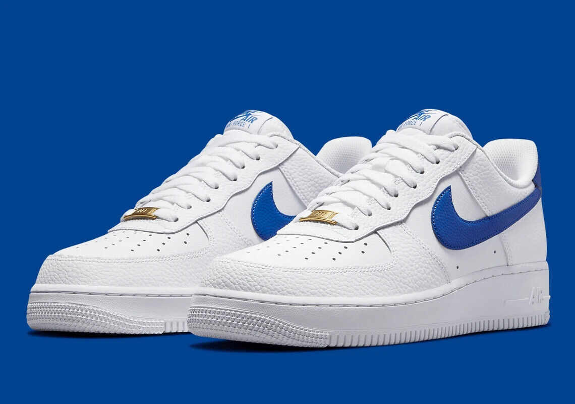 Nike Air Force 1 '07 (White/Game Royal) 10