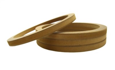 Pipeman's Installation Solution 12'' MDF Speaker Mounting Spacer Rings 2 Pair