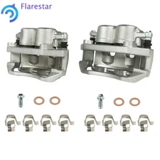 Brake Calipers Pair w/Bracket 2011-2018 For Ram 1500 19-22 For Ram 1500 Classic