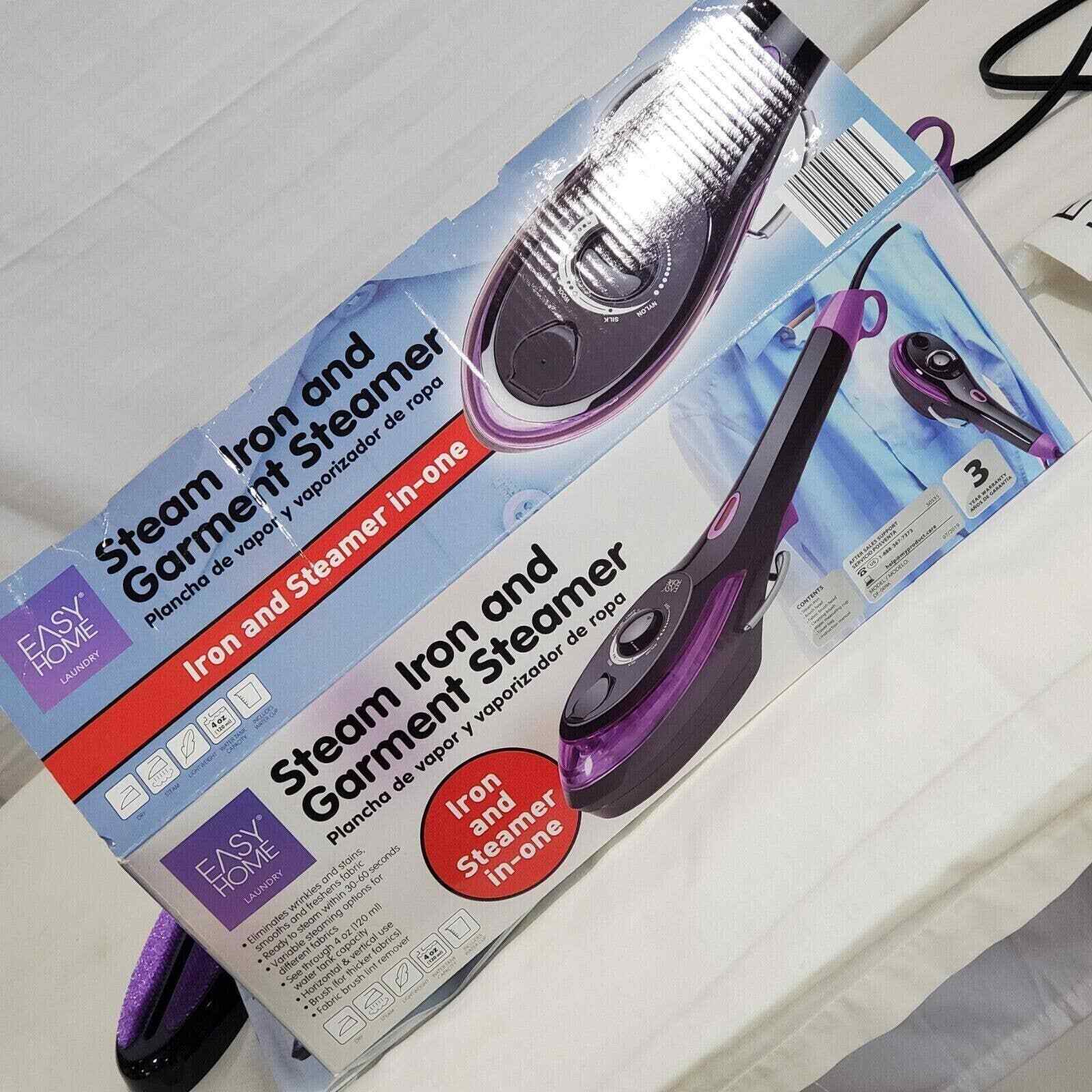 easy home steam iron & garment steamer