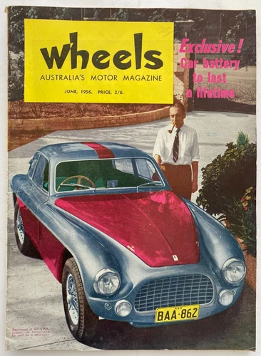 June 56 Ferrari 2.7 Superleggero Carrera Mexico Simca V8 Vedette Fregate 2.0 Ltr
