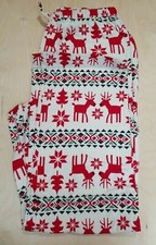 NWT HANNA ANDERSSON DEER DEAR FLANNEL PAJAMA PANTS UNISEX ADULT XS 50