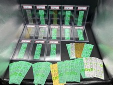 1981 Milwaukee Bucks Basketball Playoff FULL Ticket Lot of 64 with 13 PSA Graded