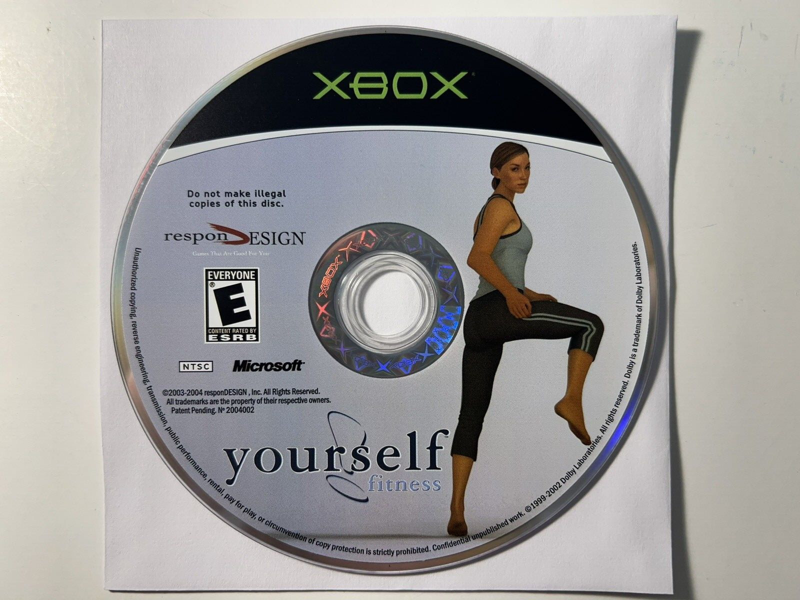 Yourself!Fitness Xbox Game (2004) - Aceptable, ¡Envío rápido!