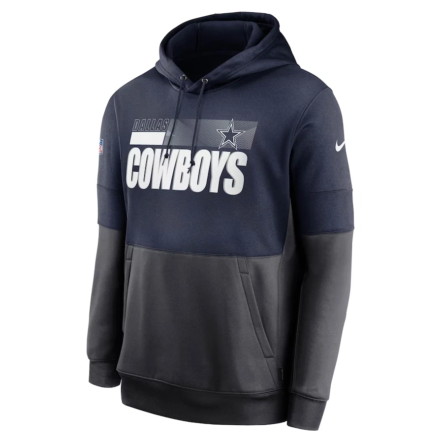 Cowboys dri top fit hoodie