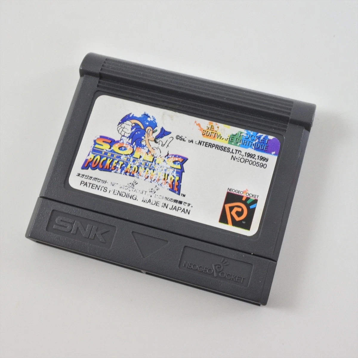 Neo Geo Color Pocket SONIC THE HEDGEHOG POCKET ADVENTURE Cartridge SNK 1301  np | eBay