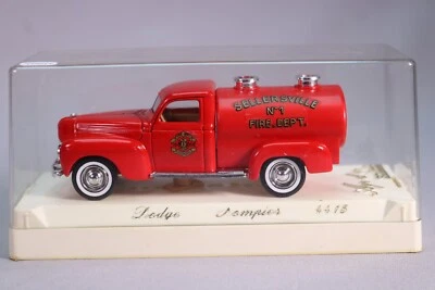 LK601 SOLIDO AGE OR 4415 1/43 1:43 Camion Dodge sapeurs pompiers Sellersville FD - Photo 1/4