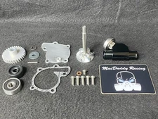 MacDaddy Racing Banshee Billet Water Pump and Temperature Gauge Kit