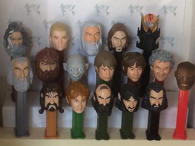 PEZ - Lord of the Rings / Hobbit - Choose Character from Menu - Use for Crafts