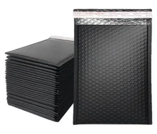 ANY SIZE POLY BUBBLE BLACK MAILERS SHIPPING MAILING PADDED BAGS ENVELOPES