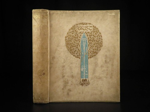 1908 SIGNED 1ed FAUST Goethe POGANY Tragedy Devils Illustrated English Hayward - Picture 6 of 24