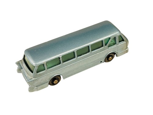 Matchbox Lesney (3) No. 40 Leyland Coaches Silver/Gray/Black Wheel w/(3) D Boxes - Picture 8 of 16