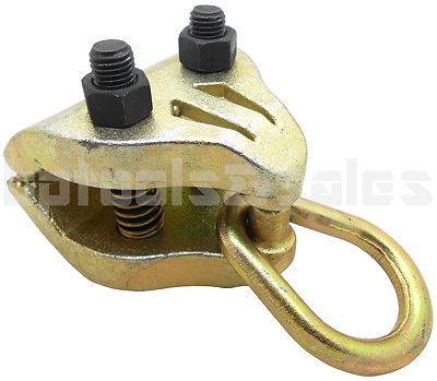 5 Ton Self-Tightening Grips THREE 3-Way Frame Back Auto Body Repair Pull Clamp