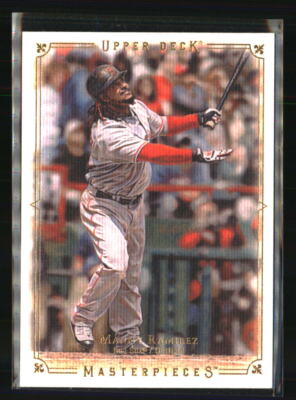 Manny Ramirez 2008 Upper Deck Masterpieces #17  Baseball Card