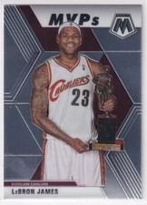 LEBRON JAMES 2019/20 PANINI MOSAIC FINALS MVP BASKETBALL CARD #298 MINT