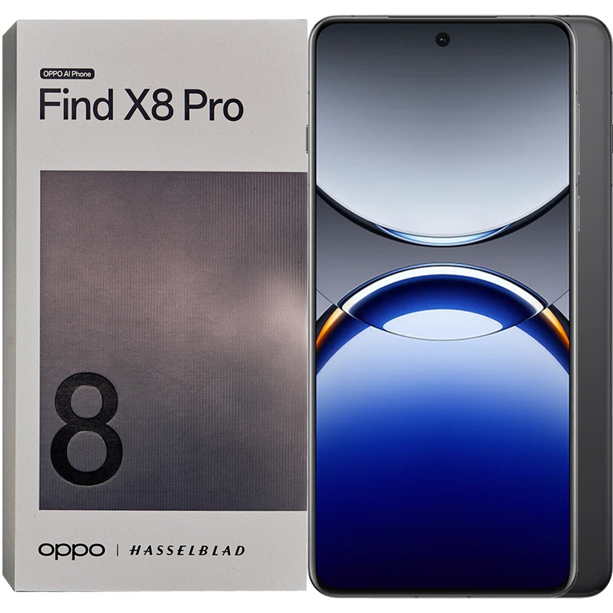 Oppo Find X8 Pro 5G Space Black 512GB + 16GB Dual-SIM Unlocked