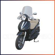 Paravento Scooter Parabrezza Alto Isotta + Kit Attacchi Piaggio Beverly Tourer