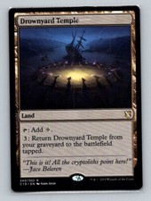 1x MTG - Drownyard Temple (240) - Commander 2019 - C19 - NM