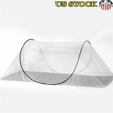 Portable Mosquito Net Zippered Insect Protection Travel Camping Indoor Outdoor