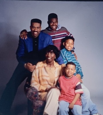 ME AND THE BOYS Steve Harvey Steve Tower Madge Sinclair TV Series 35mm Slide