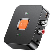 Bluetooth 6.0 Receiver Adapter Wireless Audio 3.5mm Aux RCA for Car Home Stereo