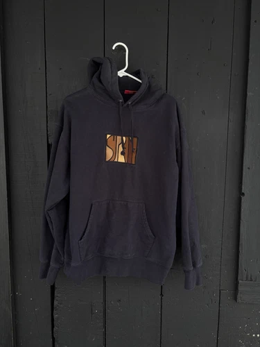 Sweat à capuche Supreme Taille L Made In Canada Rare Obey Large L Brodé