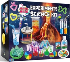 Experimente Kit Chemiebaukasten 212 Teile Wis...