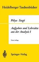 Aufgaben Und LehrsäTze Aus Der Analysis Georg Polya (U. A.) Taschenbuch Deutsch
