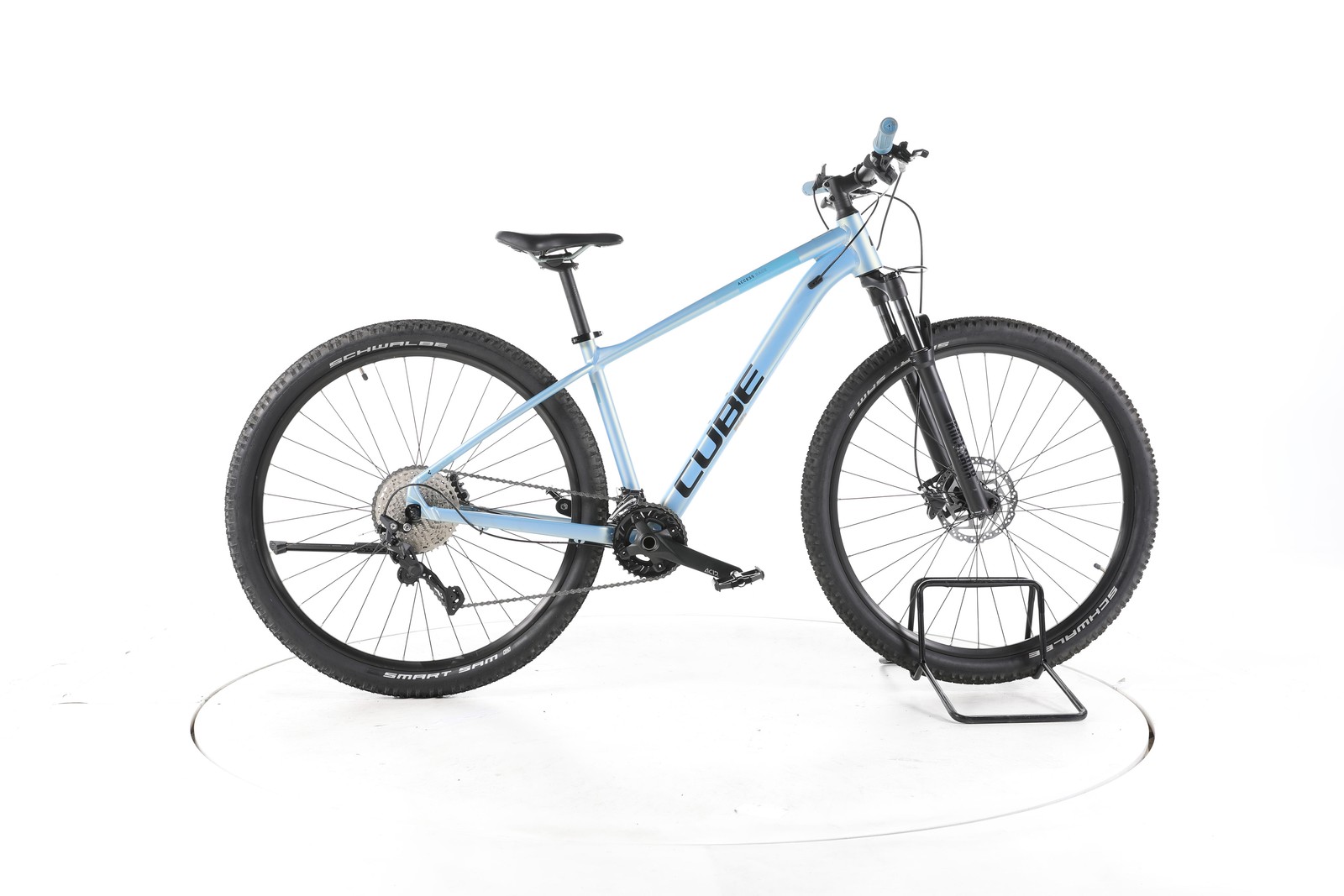 Cube Access WS Race VTT tout suspendu Batterie  29" 2023 bleu Pro vélo