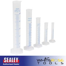 Sealey Graduated Measuring Cylinder Set 5pc JMC05