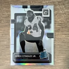 Panini 2022 Donruss Optic Rated Rookie Prizm Derek Stingley Jr. #244